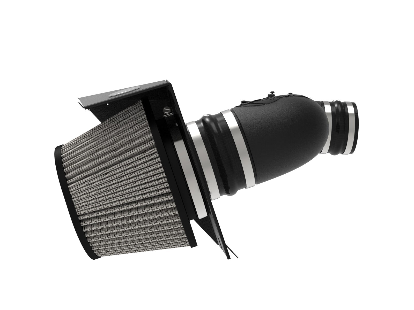 Rapid Induction Cold Air Intake System w/ Pro Dry S Filter GM Diesel Trucks 11-16 V8-6.6L (td) Lml aFe Power