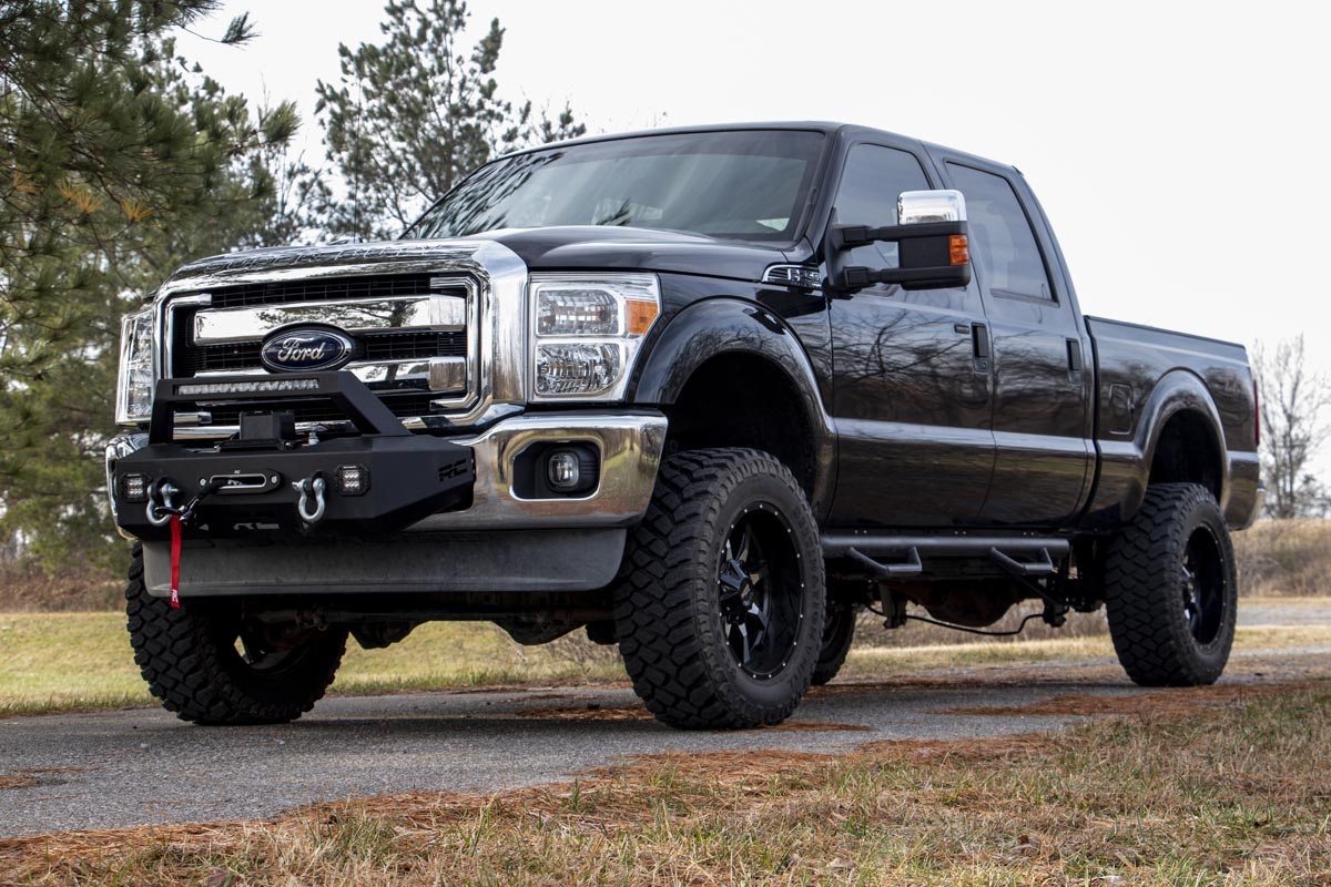 EXO Winch Mount Kit Ford F-250/F-350 Super Duty 2WD/4WD (2011-2016) Rough Country