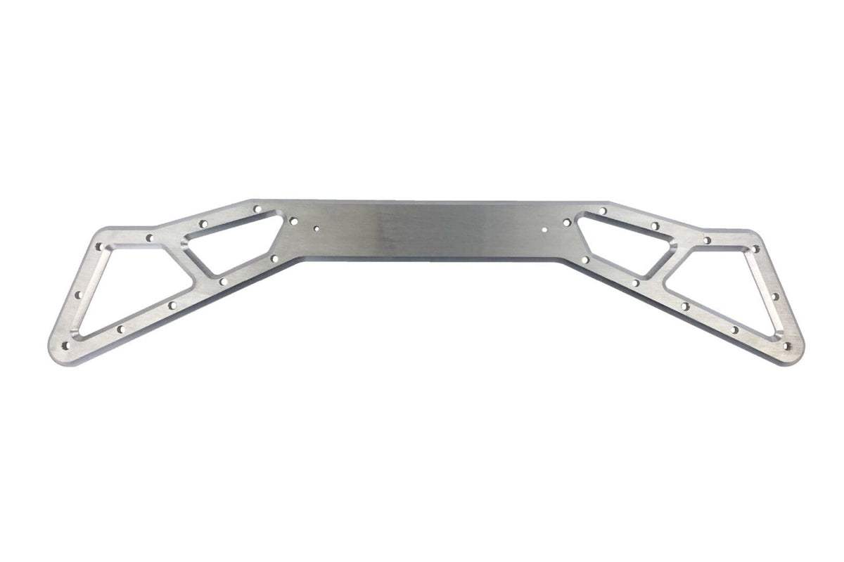 McGaughy's Billet Face Plate for S/S Crossmember 2007-2018 Silverado/Sierra 1500 7-9 Inch Lift Raw Finish