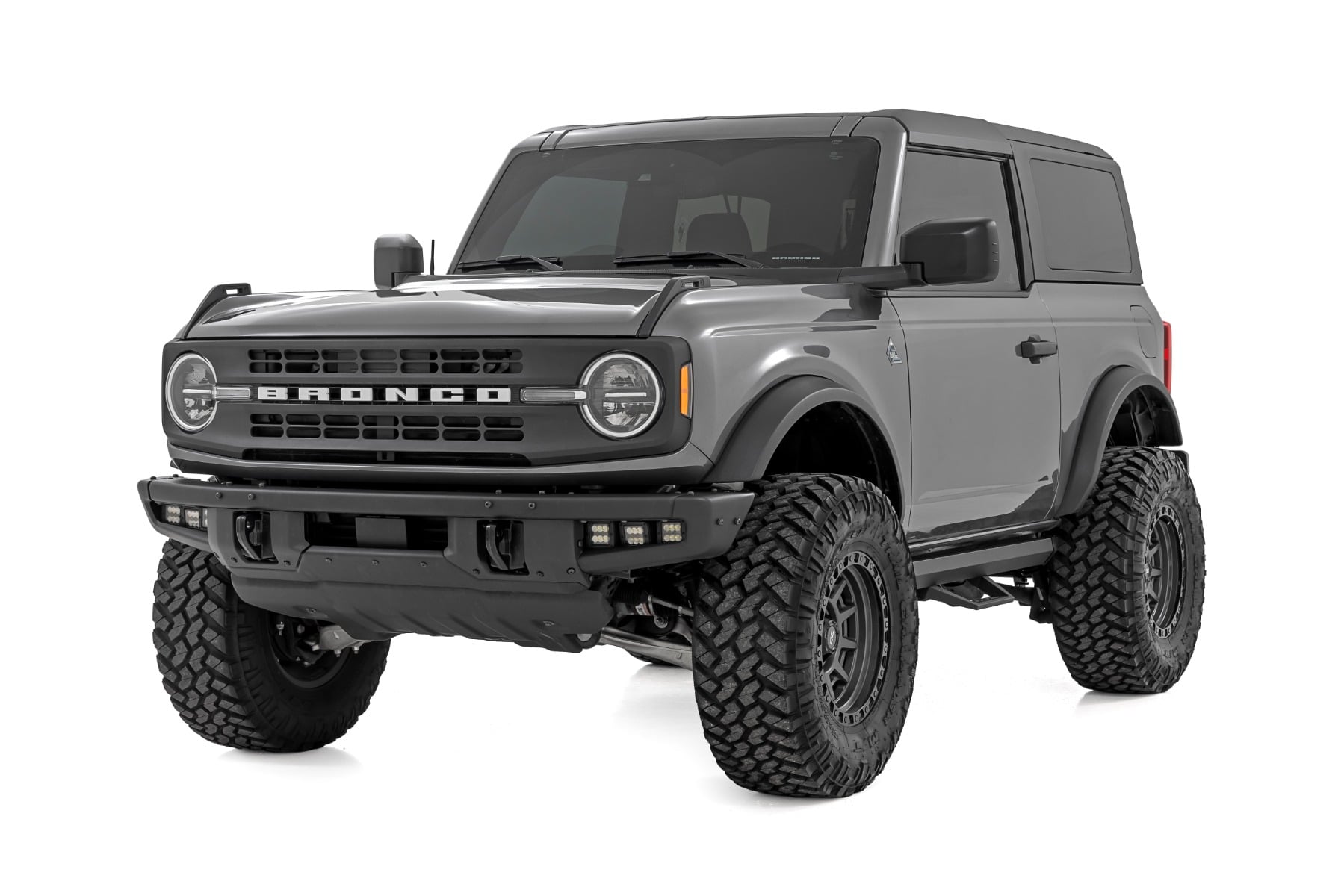 SRL2 Adjustable Aluminum Step 2 Door Ford Bronco (2 Door) 4WD (2021-2025) Rough Country