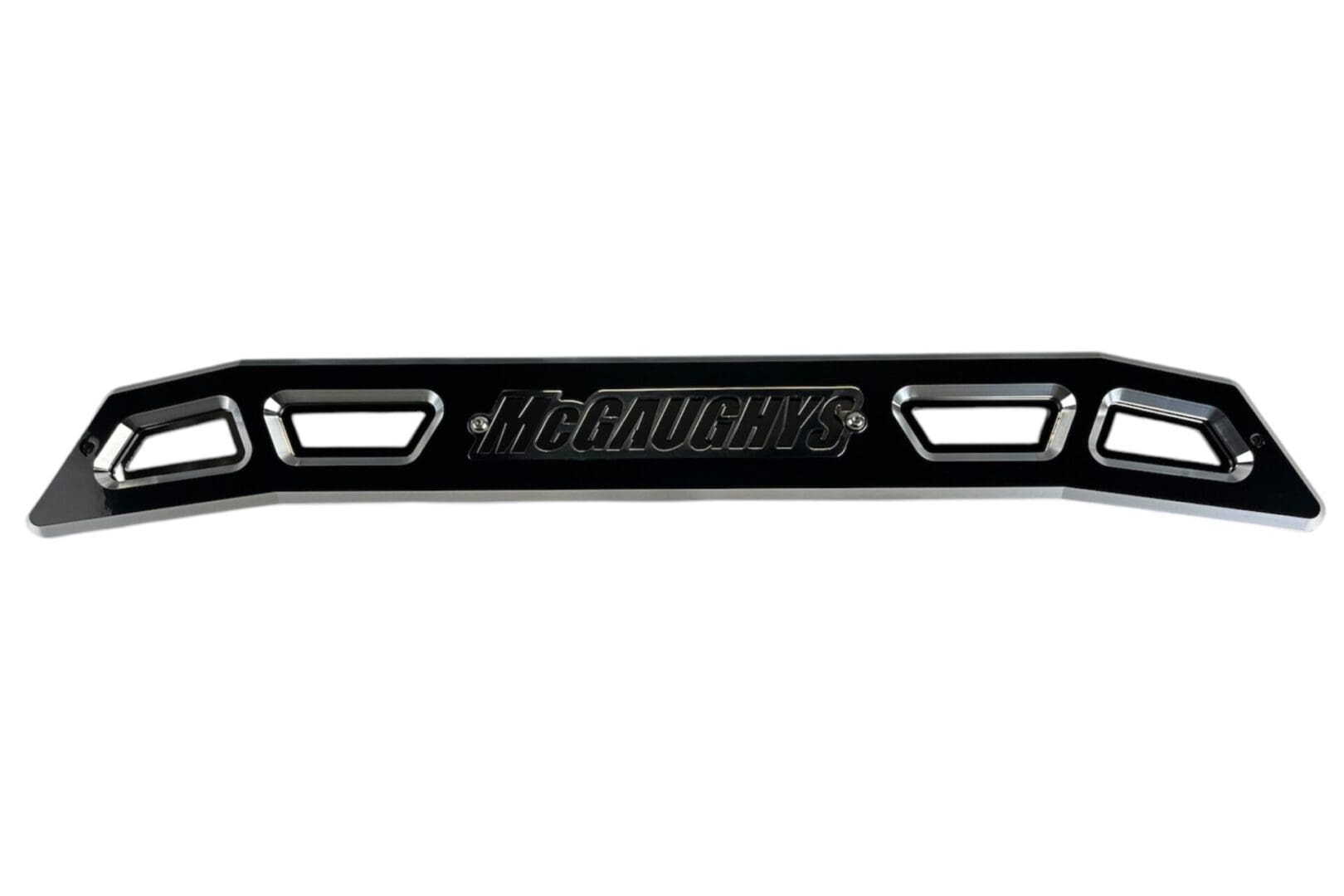 McGaughy's Billet Face Plate fits 4 Inch Crossmember 2020-2026 Silverado/Sierra 2500/3500 Black