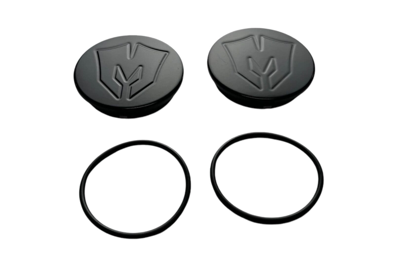 McGaughy's Billet Ball Joint Caps Black Fits Upper Arms 2007-2026 Silverado/Sierra 1500 2011-2026 Silverado/Sierra 2500/3500
