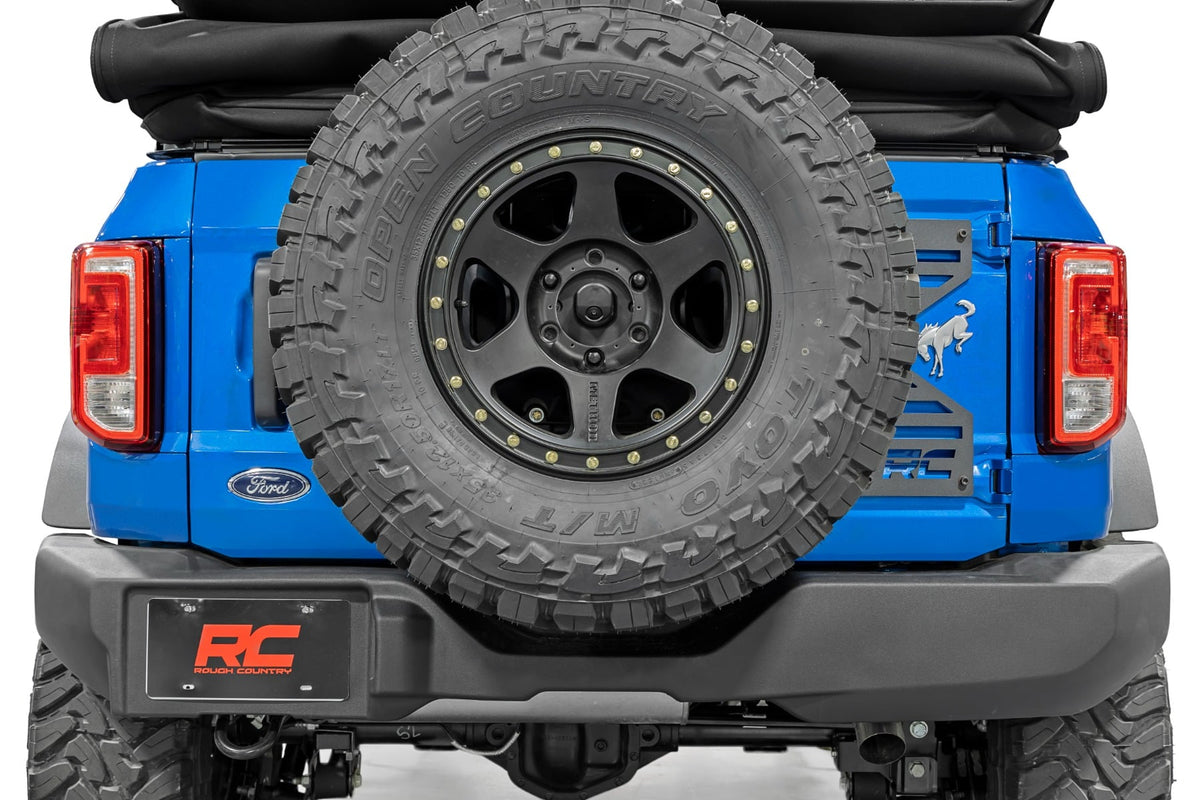 Spare Tire Relocation Plate Ford Bronco 4WD (2021-2025) Rough Country