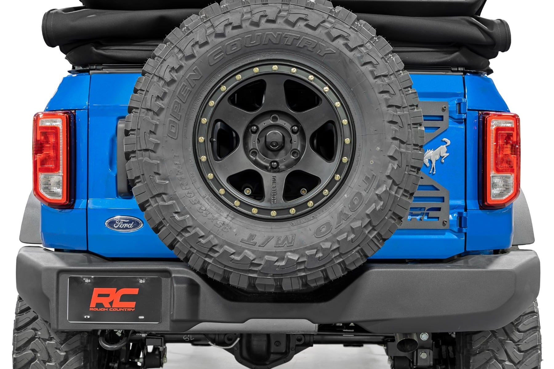 Spare Tire Relocation Plate Ford Bronco 4WD (2021-2025) Rough Country