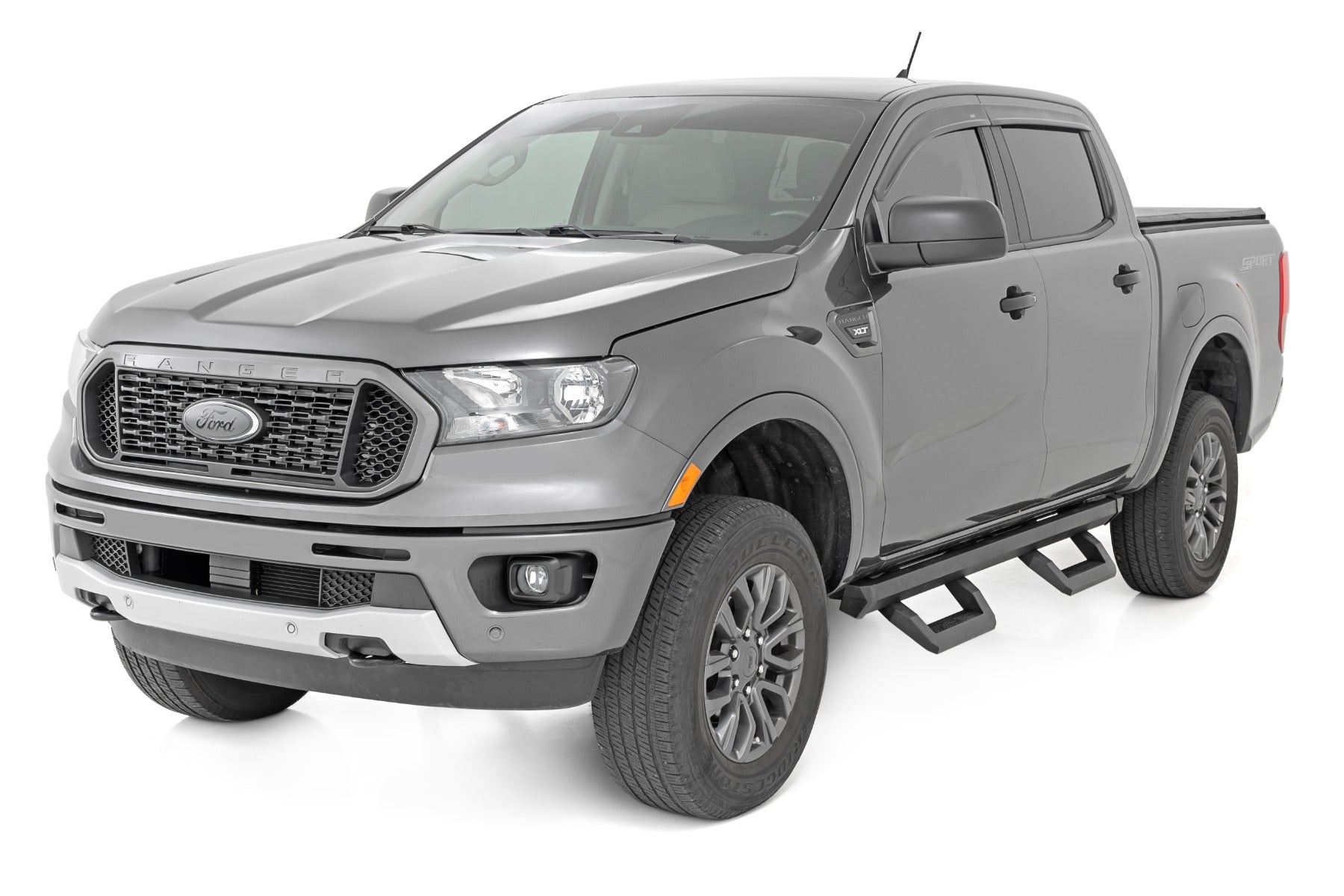 SRX2 Adjustable Aluminum Steps Ford Ranger 2WD/4WD (2019-2026) Rough Country