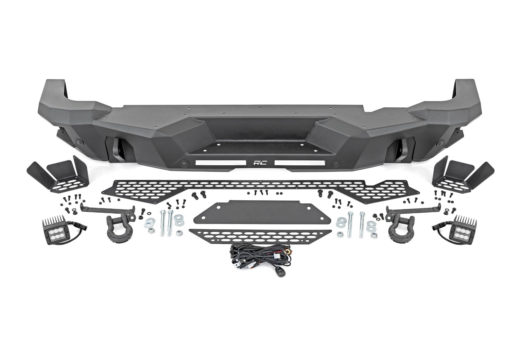 Rear Bumper Black Series LED Spot Ford Bronco 4WD (2021-2025) Rough Country