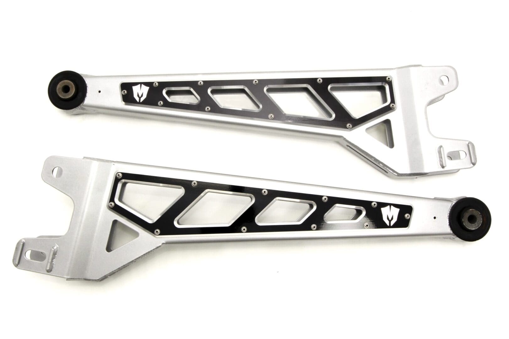 McGaughy's Billet Face Plates fits Radius Arms 2005-2022 Ford F250/F350 for 4 Inch-6 Inch-8 Inch Lift Kits Black