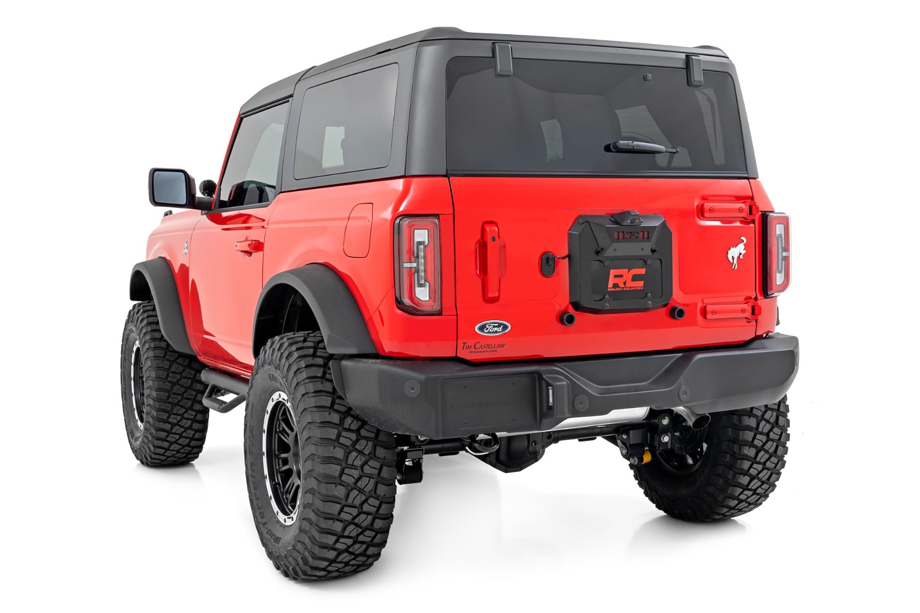 Spare Tire Carrier Delete Kit Ford Bronco 4WD (2021-2025) Rough Country