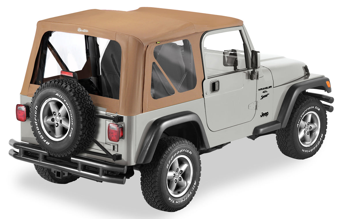 Replace-A-Top for OEM Hardware For Jeep 1997-2002 Wrangler TJ Clear Spice No Door Skins Included Bestop