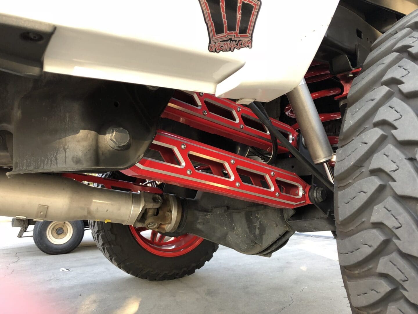 McGaughy's Rear Boxed 4-Link w/Raw Billet Face Plates 2014-2026 Dodge Ram 2500 8 and 10 Inch Lift Kits Raw Finish