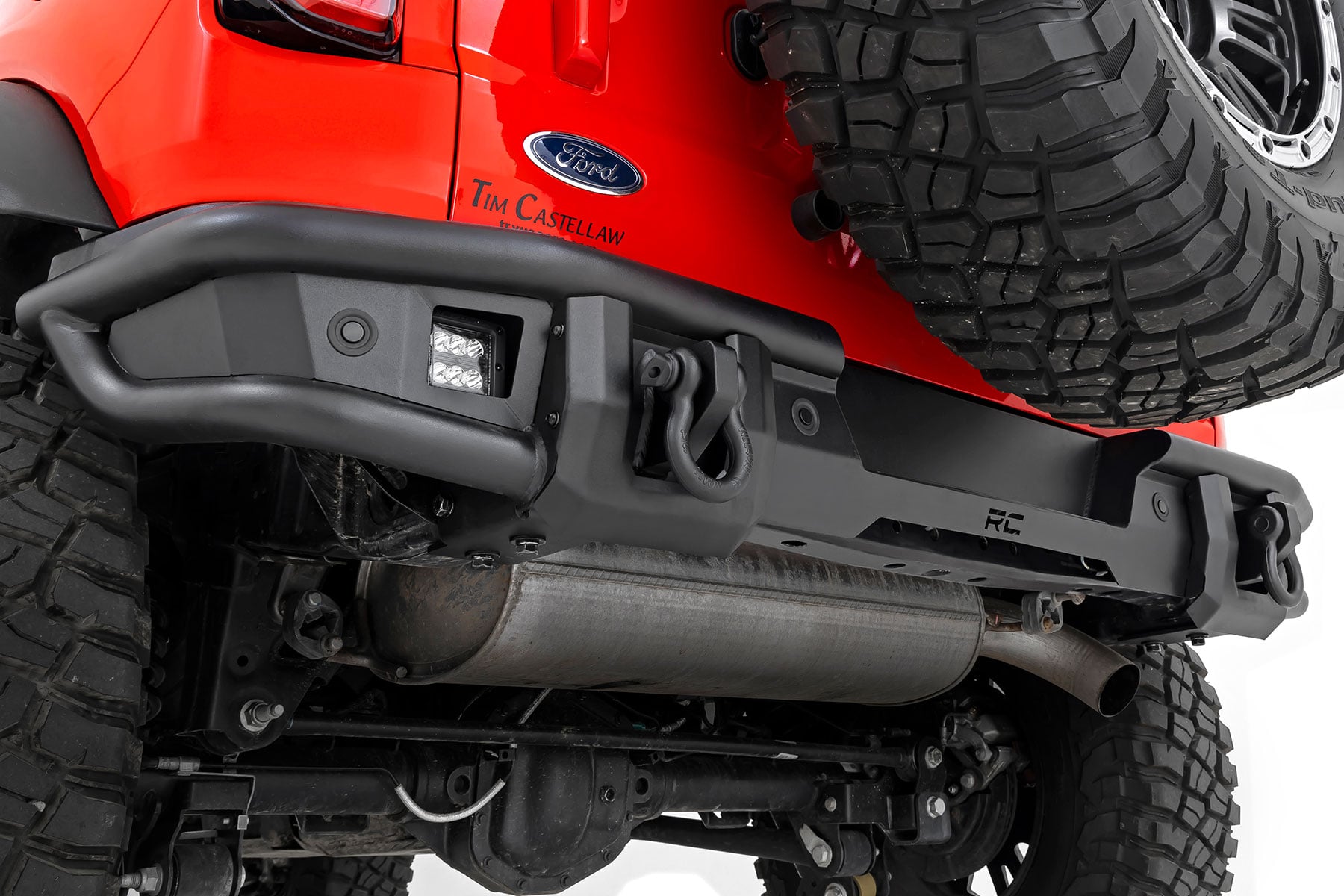 Rear Bumper Tubular Ford Bronco 4WD (2021-2025) Rough Country