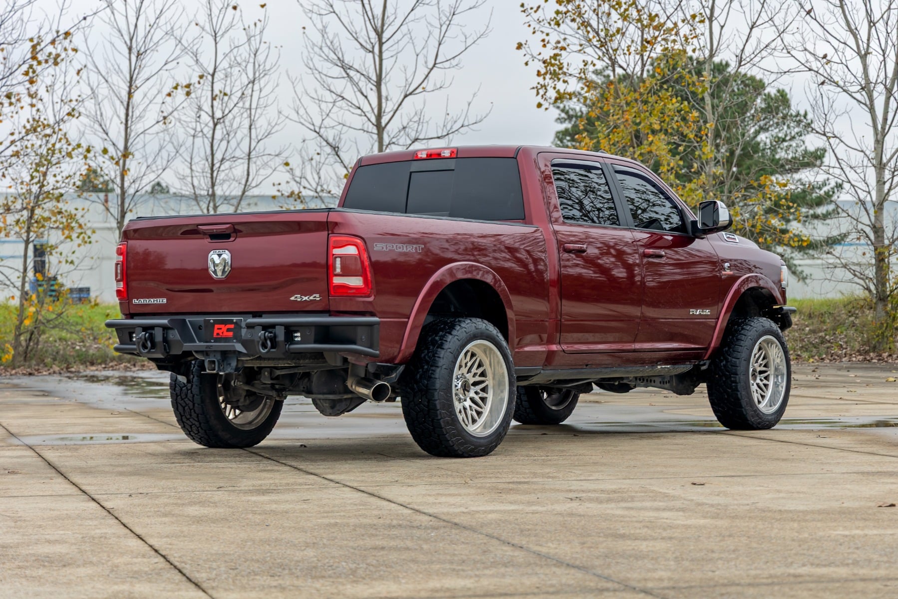 Rear Bumper Tubular Ram 2500 (10-26)/3500 (11-25) 2WD/4WD Rough Country