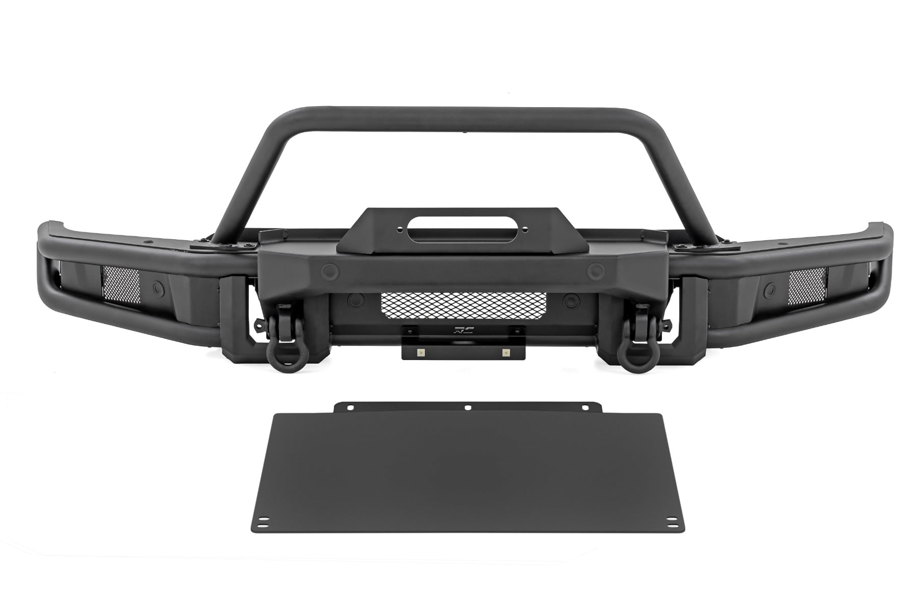 Front Bumper Tubular Winch Mount Ram 1500 2WD/4WD (2019-2024) Rough Country
