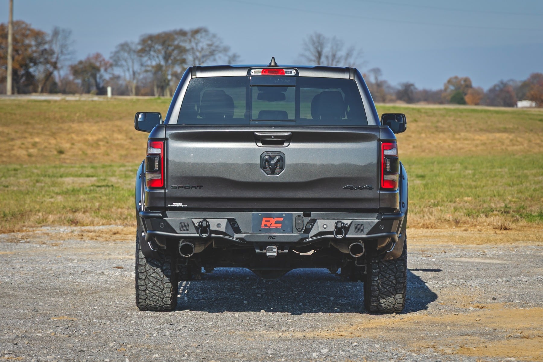 Rear Bumper Tubular Ram 1500 2WD/4WD (2019-2024) Rough Country