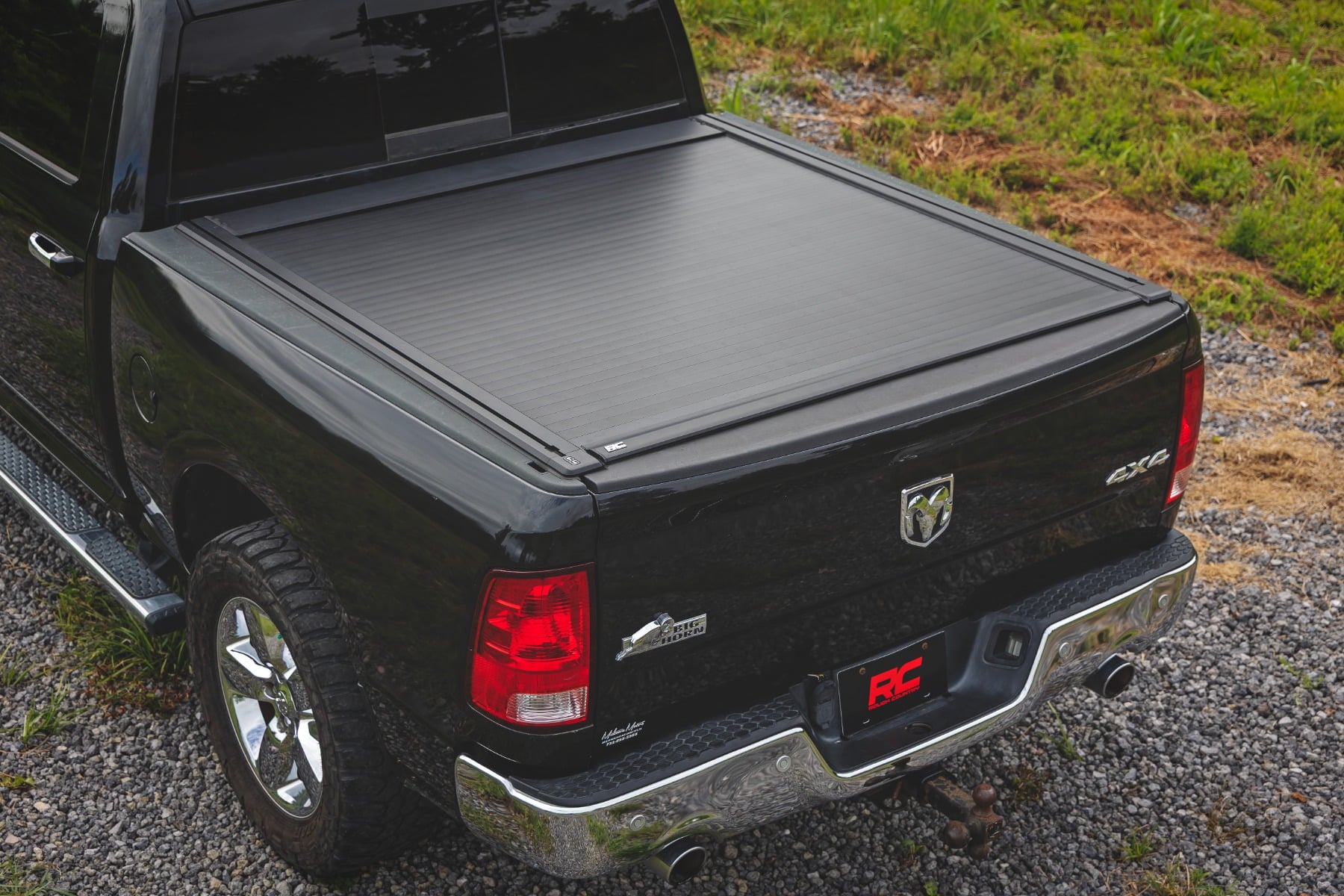 Powered Retractable Bed Cover 5 Foot 7 Inch Bed Ram 1500 2WD/4WD (2009-2018 & Classic) Rough Country