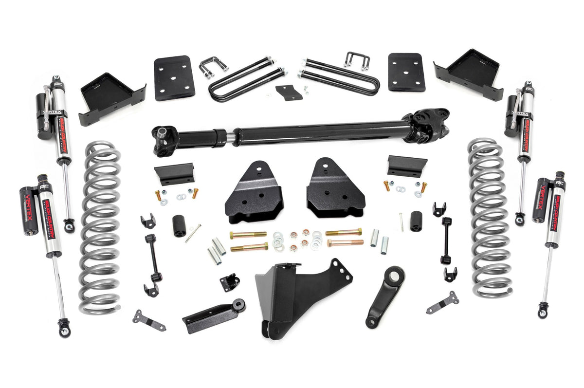 6 Inch Lift Kit No OVLDS D/S Vertex Ford F-250/F-350 Super Duty (17-22) Rough Country