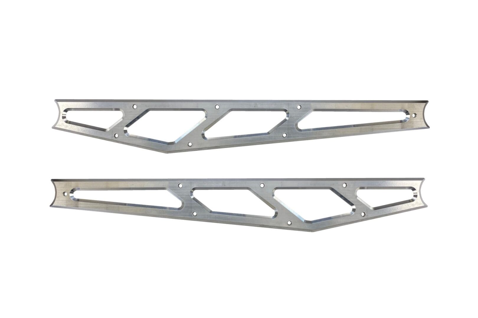 McGaughy's Billet Face Plates for Compression Struts 1999-2018 Silverado/Sierra 1500 Raw Finish