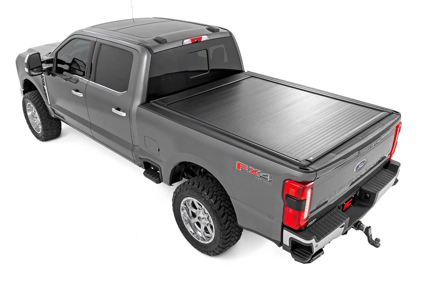 Powered Retractable Bed Cover 6 Foot 10 Inch Bed Ford F-250/F-350 Super Duty (17-26) Rough Country