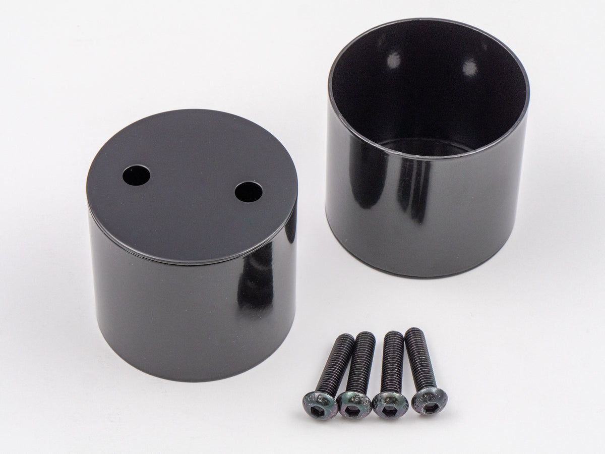 Door Mirror Cup Kit Jeep '20-26 Gladiator '18-26 Wrangler JL '07-'18 Wrangler JK Black Bestop