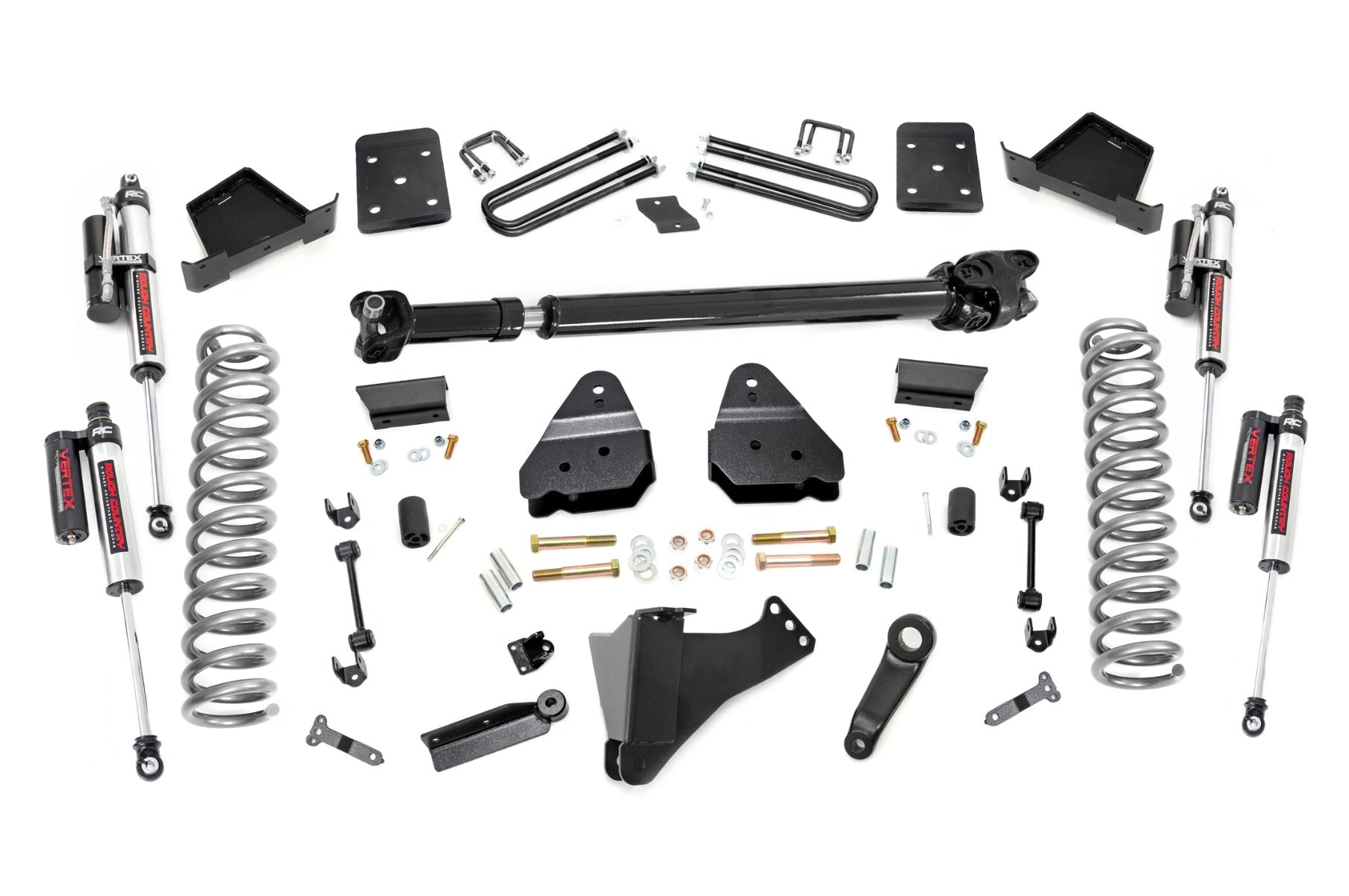 6 Inch Lift Kit OVLDS D/S Vertex Ford F-250/F-350 Super Duty (17-22) Rough Country