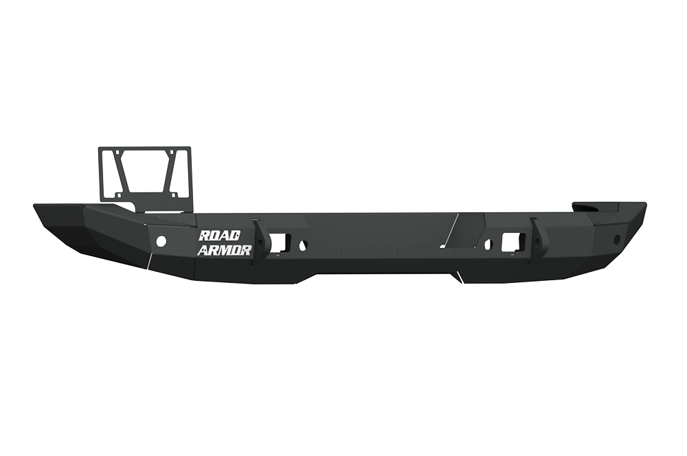 Stealth Rear Full Width Non-Winch Bumper - Texture Black 2018-2025 Jeep JL JLU