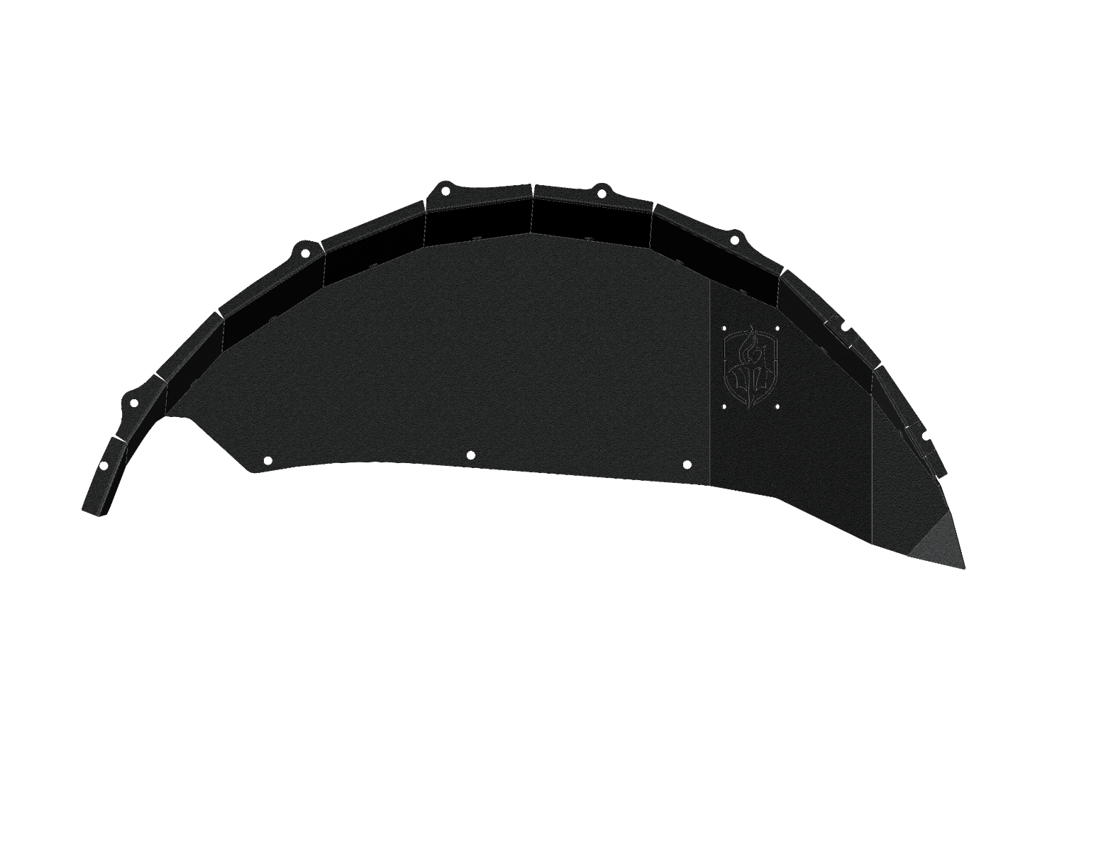 Stealth Rear Fender Liners - Texture Black 2018-2025 Jeep JL JLU