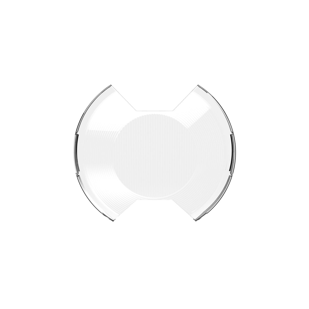SlimLite 8 Inch LED Light Shield SAE Driving Clear KC HiLiTES