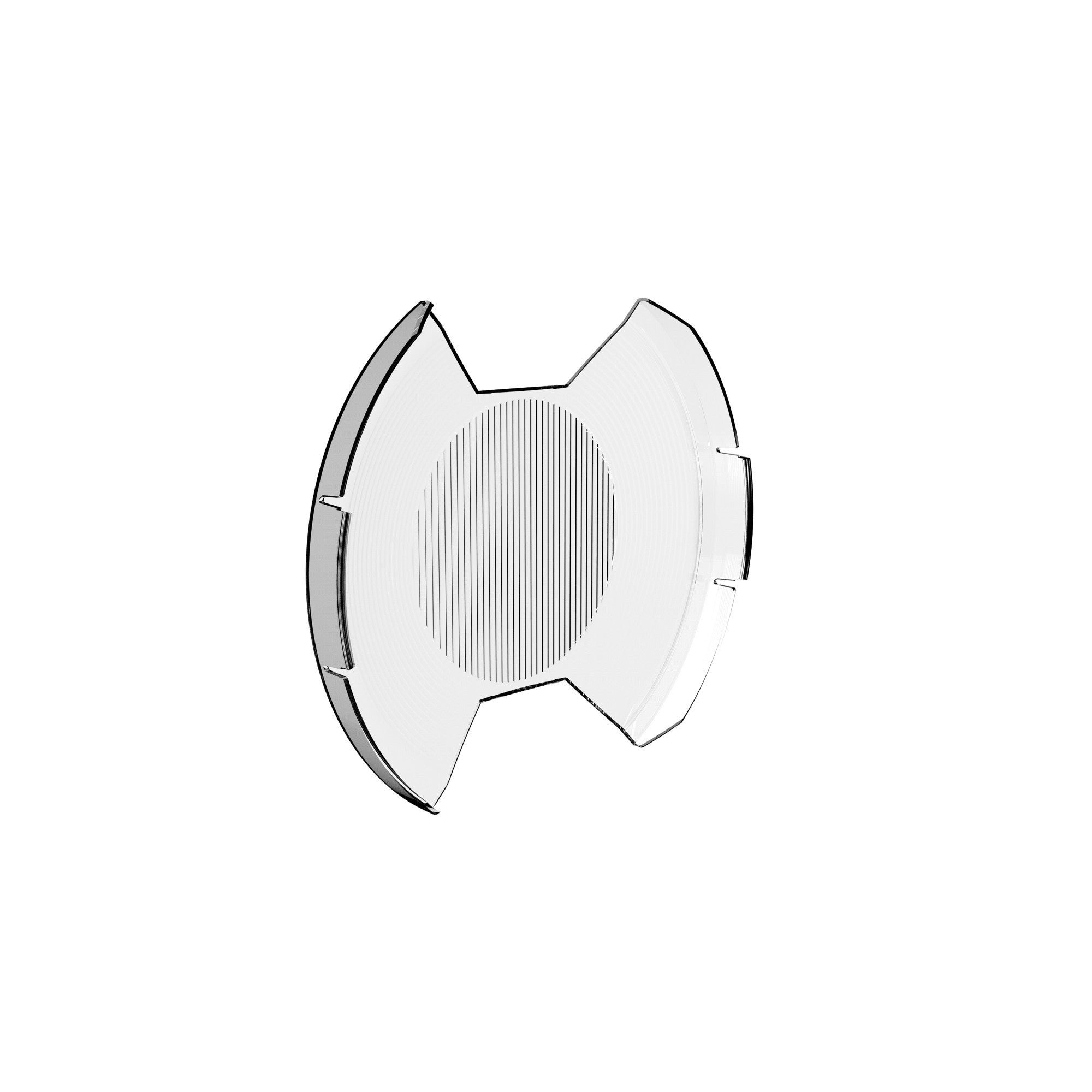SlimLite 8 Inch LED Light Shield SAE Driving Clear KC HiLiTES