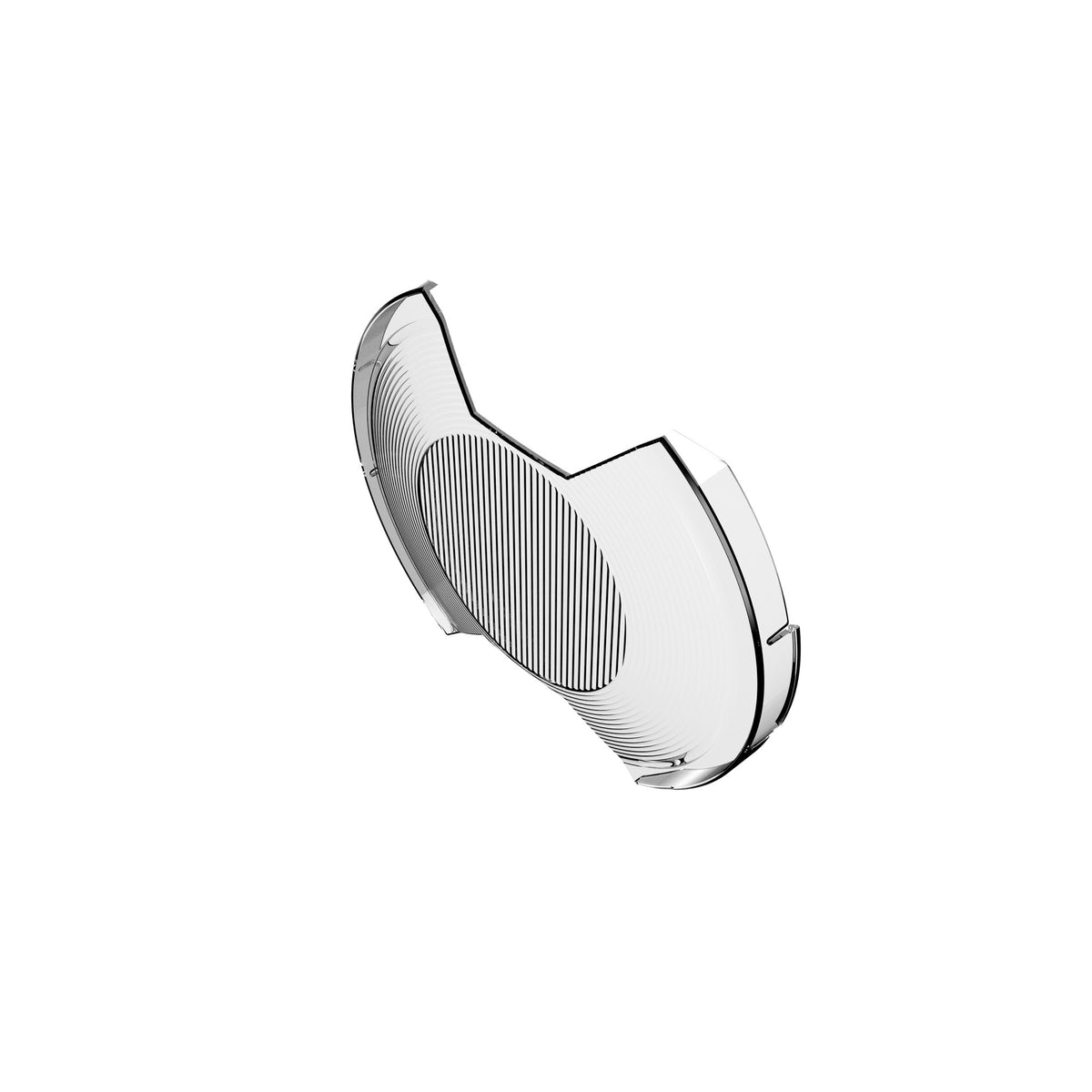 SlimLite 8 Inch LED Light Shield SAE Driving Clear KC HiLiTES