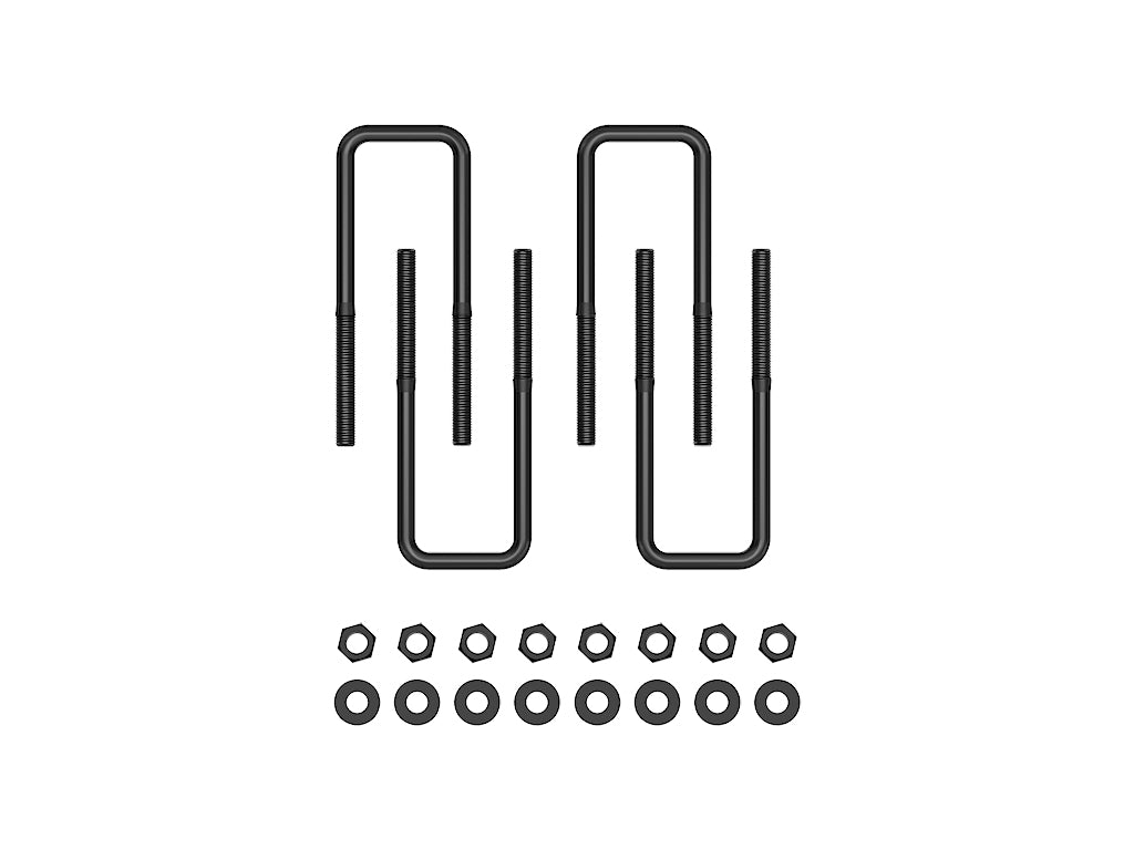 1996-2023 Toyota Tacoma 2000-2021 Toyota Tundra 2019-2023 GM 1500 Pickup 9.5 Inch Lift U-Bolt Kit Icon Vehicle Dynamics