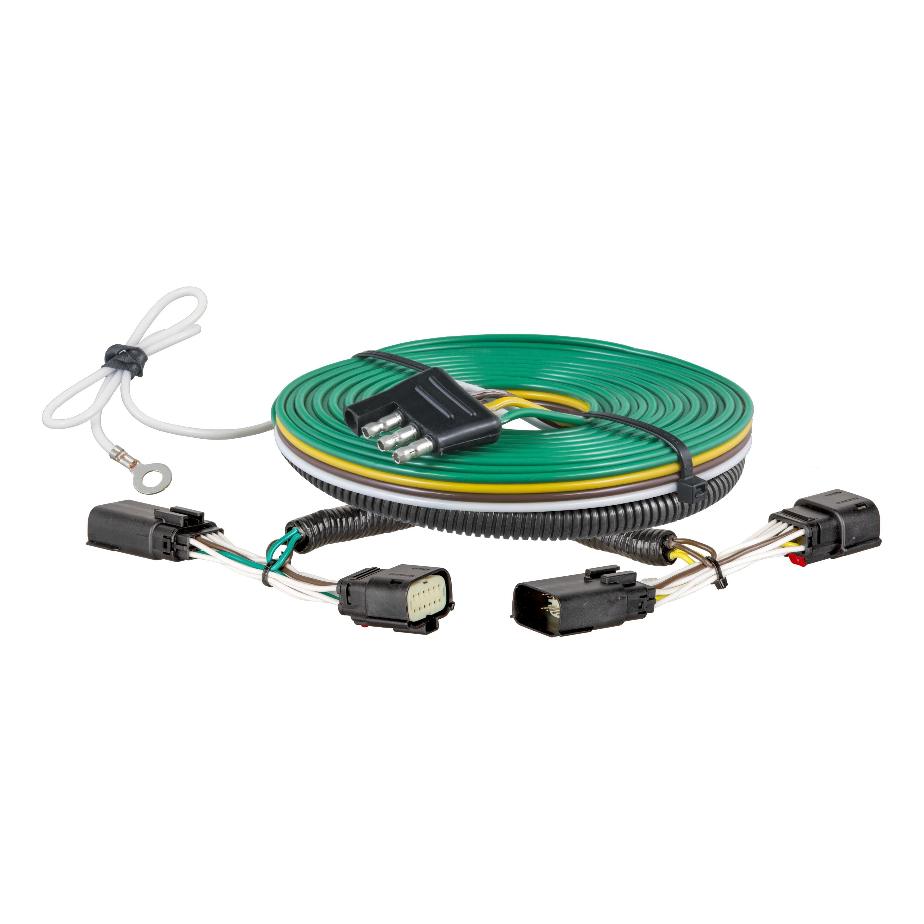 CURT Custom Towed-Vehicle RV Wiring Harness for Dinghy Towing, Fits Select Ford F-150 with LED Taillights Model 52103