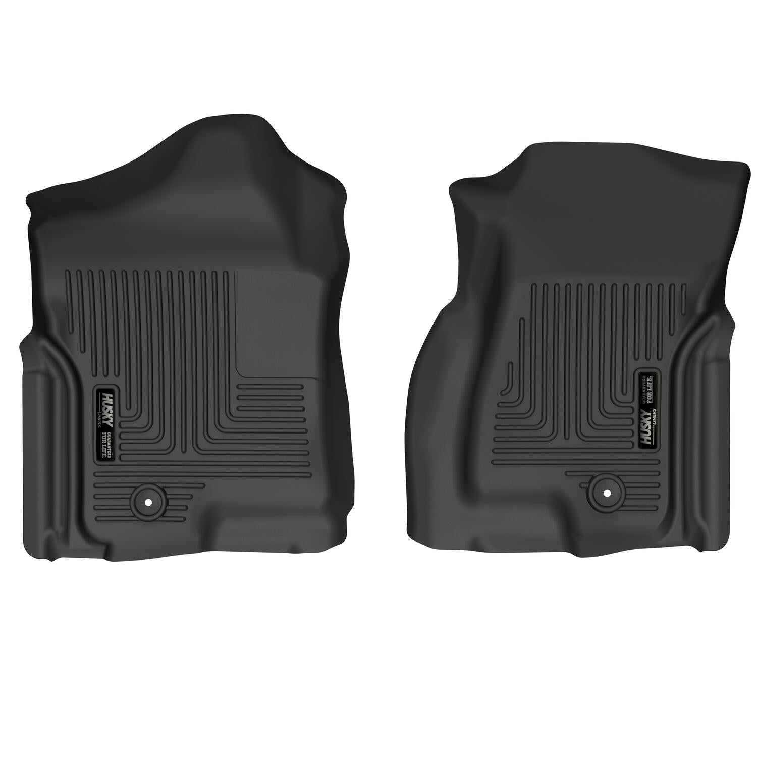 X-act Contour Front Floor Liners For 1999-2007 Silverado/Sierra 1500/2500 HD/3500 Husky Liners