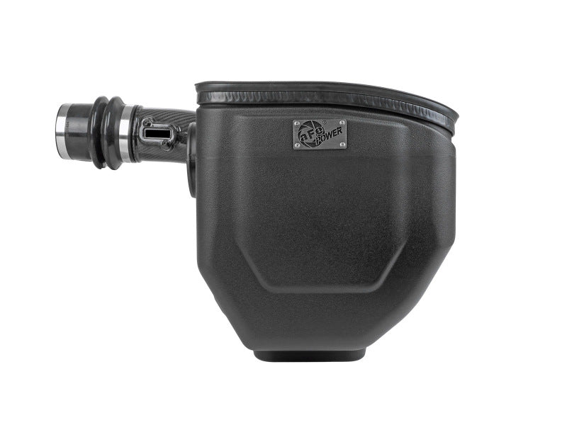 afe Track Series Open Element Intake for Nissan Patrol Y61, designed for L6-4.8L engines, enhancing airflow and performance.
