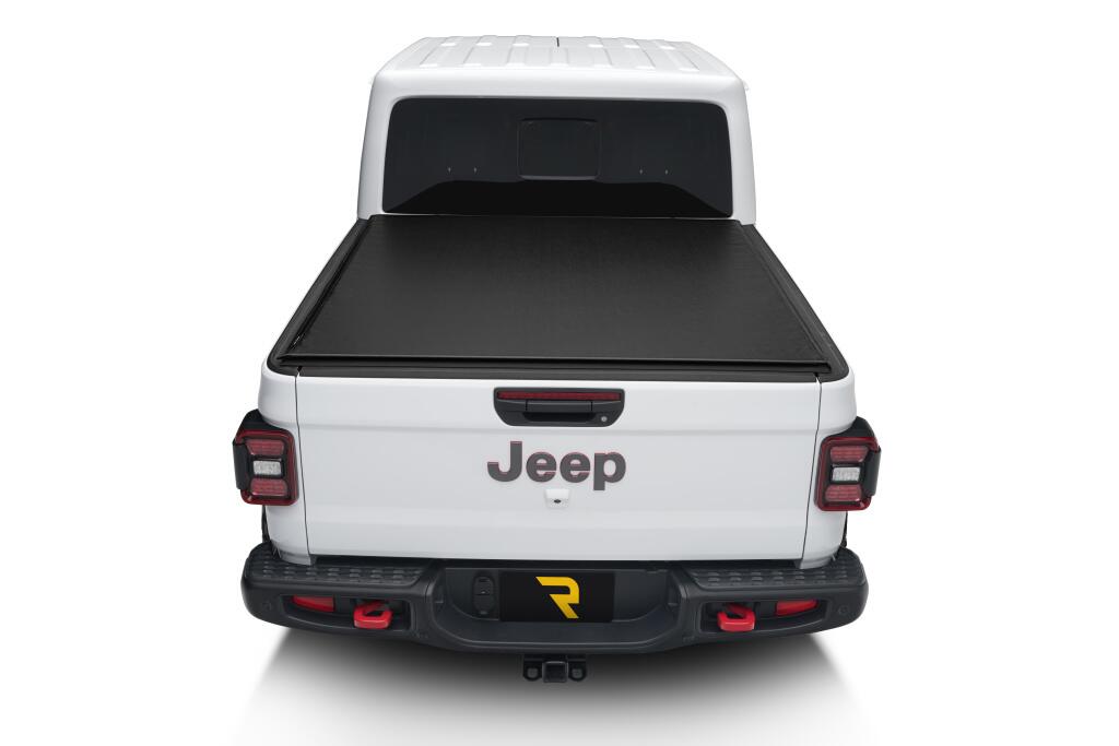 Lo Pro Tonneau Cover Black 2020-2027 Jeep Gladiator with or without Trail Rail System Truxedo