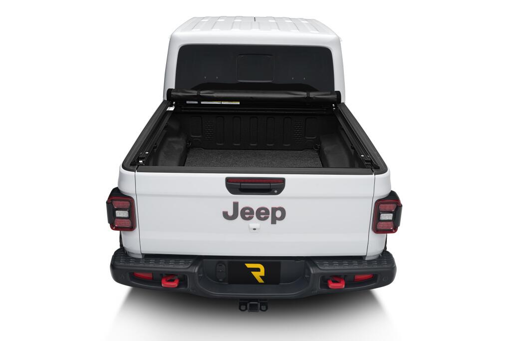 Lo Pro Tonneau Cover Black 2020-2027 Jeep Gladiator with or without Trail Rail System Truxedo