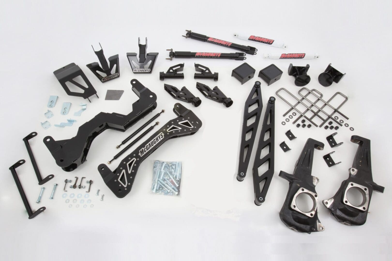 McGaughy's 7-9 Inch Premium Lift Kit 2011-2019 Silverado/Sierra 2500 2WD Gas/Diesel
