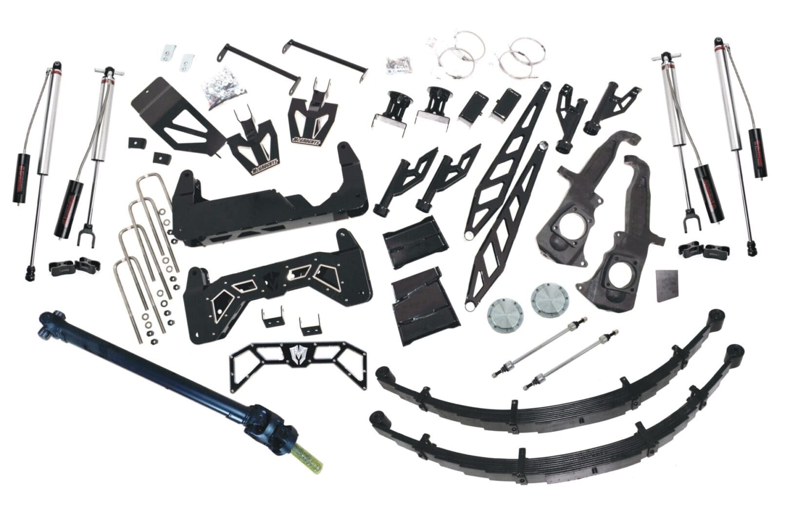 McGaughy's 10-12 Inch Premium Lift Kit 2011-2019 Silverado/Sierra 2500/3500 2WD/4WD