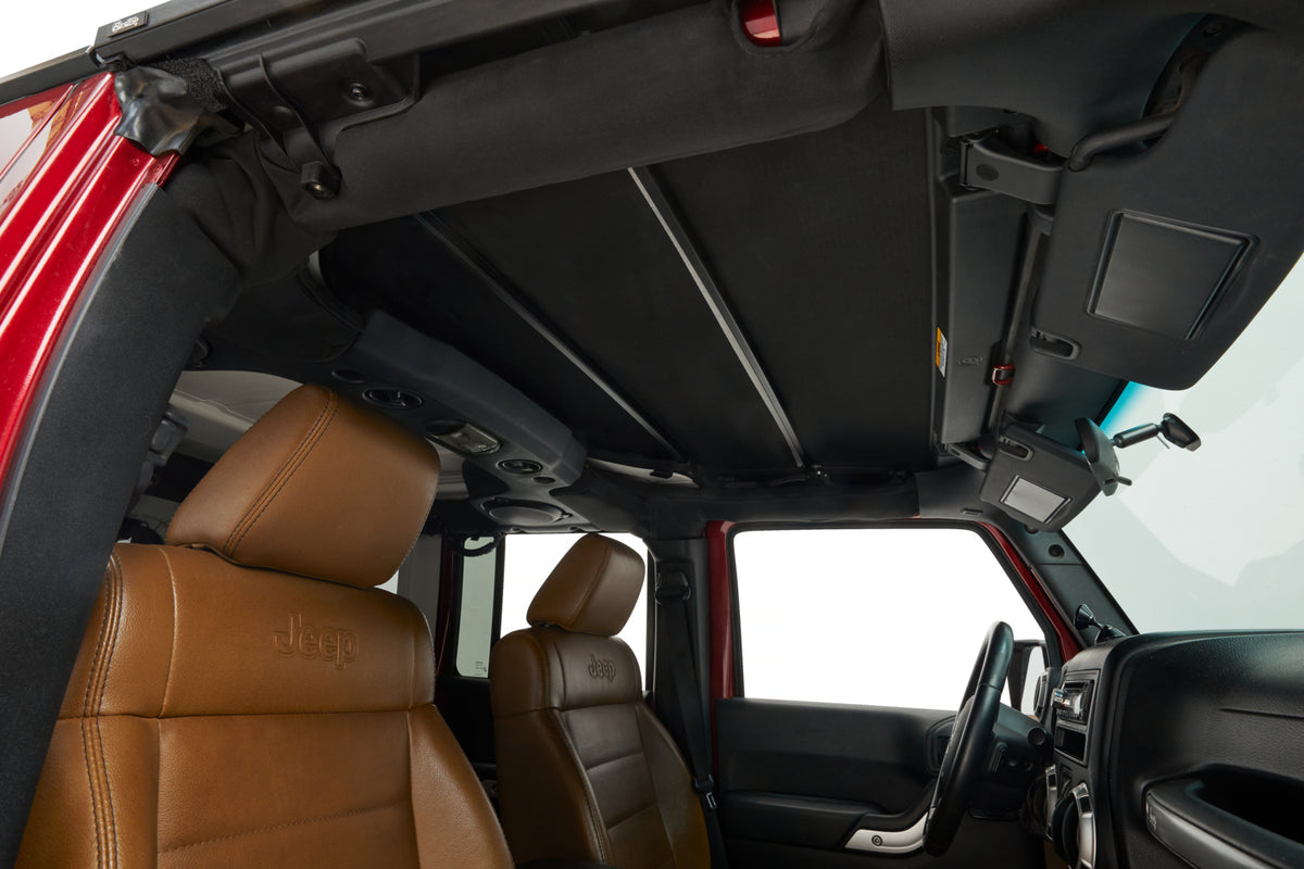 Jeep Wrangler Soft Top Sunrider for Hardtop For Jeep 2007-2018 Wrangler JK Black Premium Twill Bestop