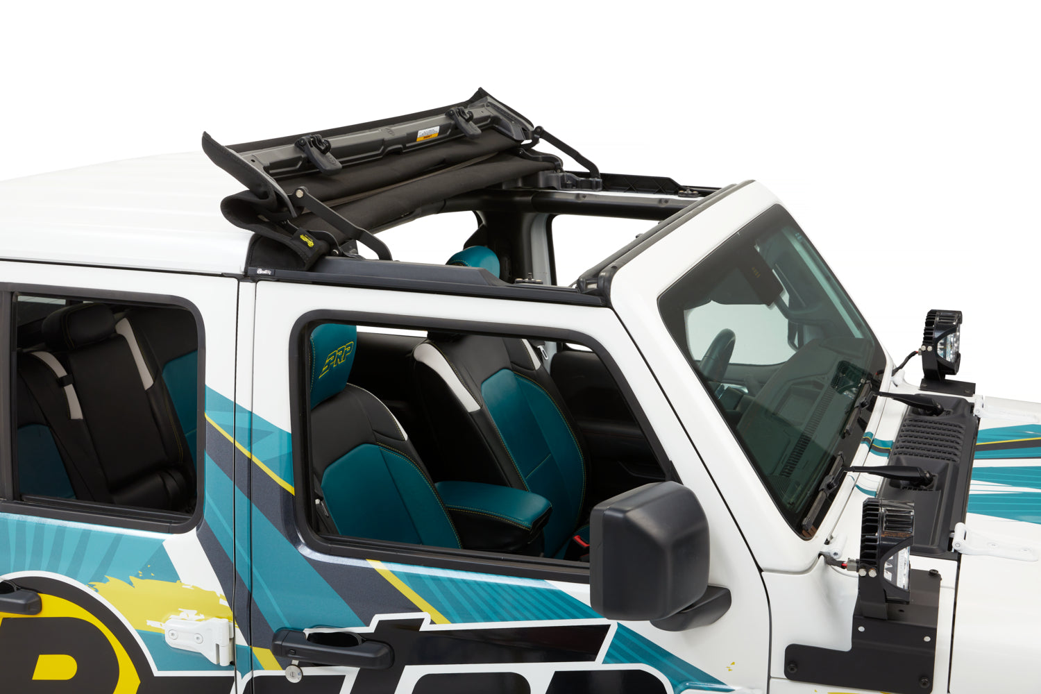 Sunrider for Hardtop Jeep '20-26 Gladiator '18-26 Wrangler JL Premium Black Twill Bestop