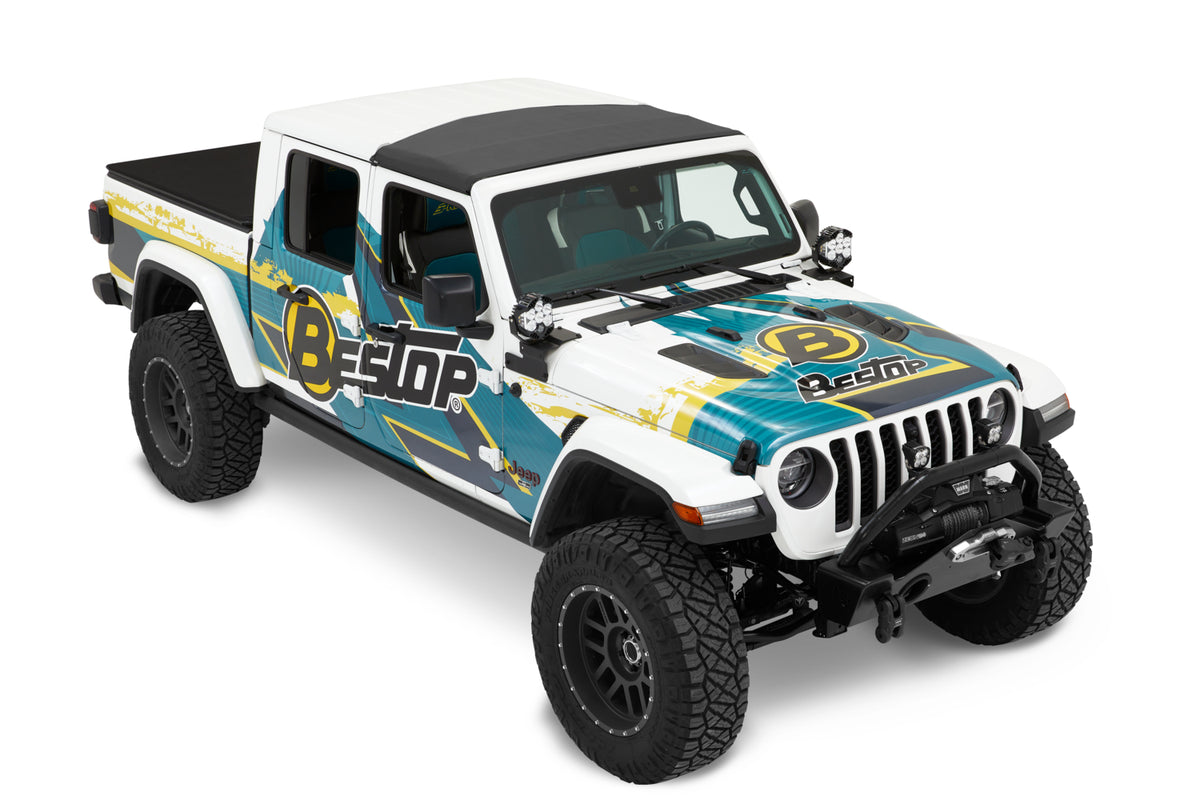 Sunrider for Hardtop Jeep '20-26 Gladiator '18-26 Wrangler JL Black Diamond Bestop