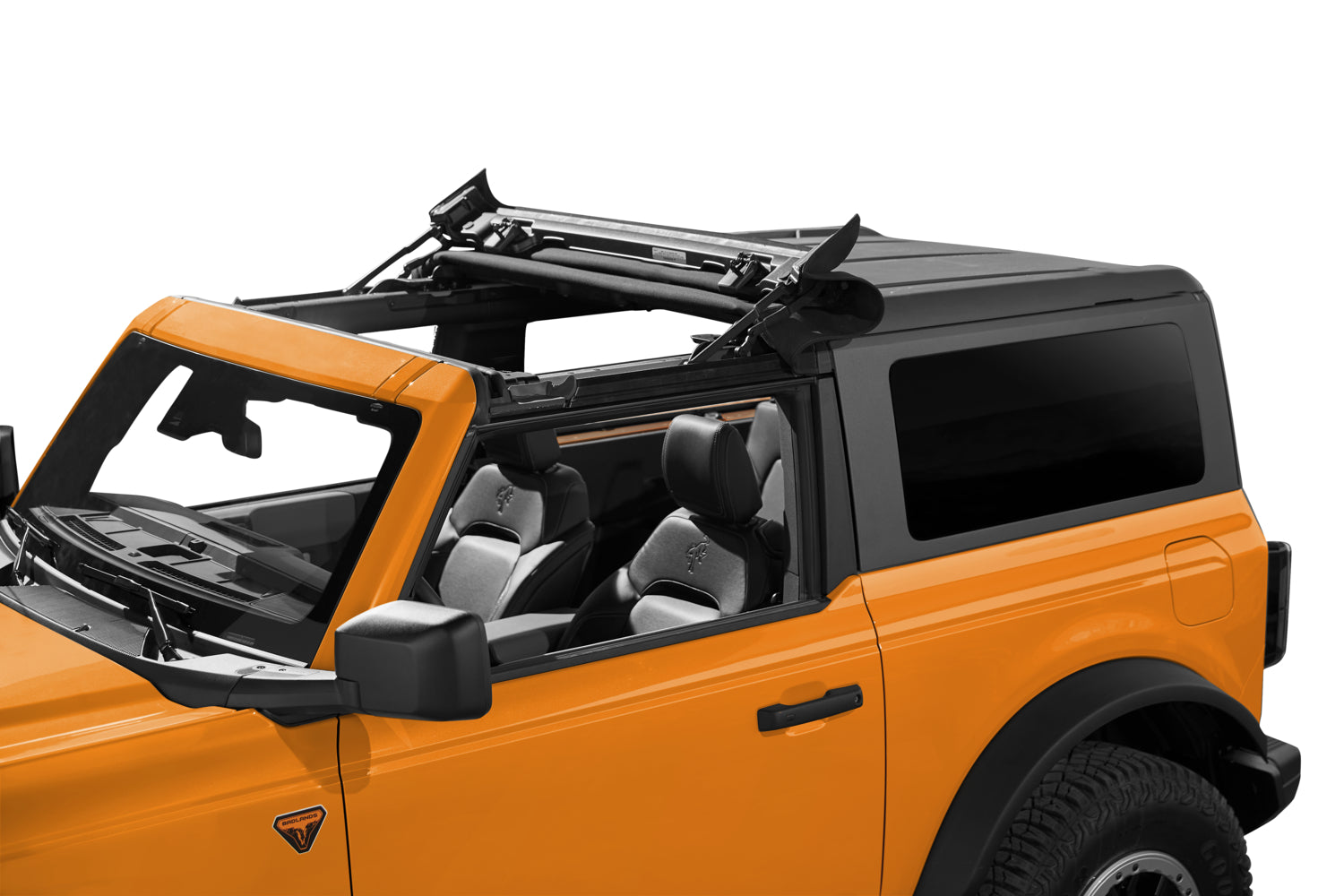 Sunrider for Hardtop 21-27 Bronco Bronco Raptor 2-Door (Premium Black Twill) Bestop