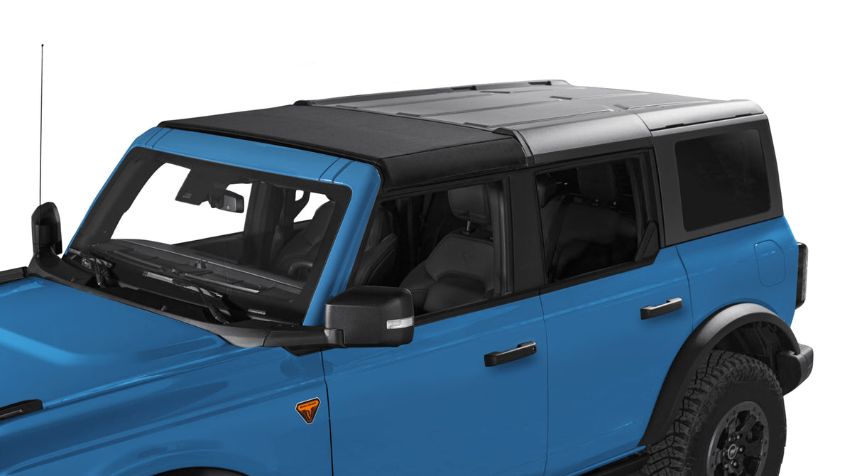 Sunrider for Hardtop 21-27 Bronco Bronco Raptor 4-Door (Premium Black Twill) Bestop