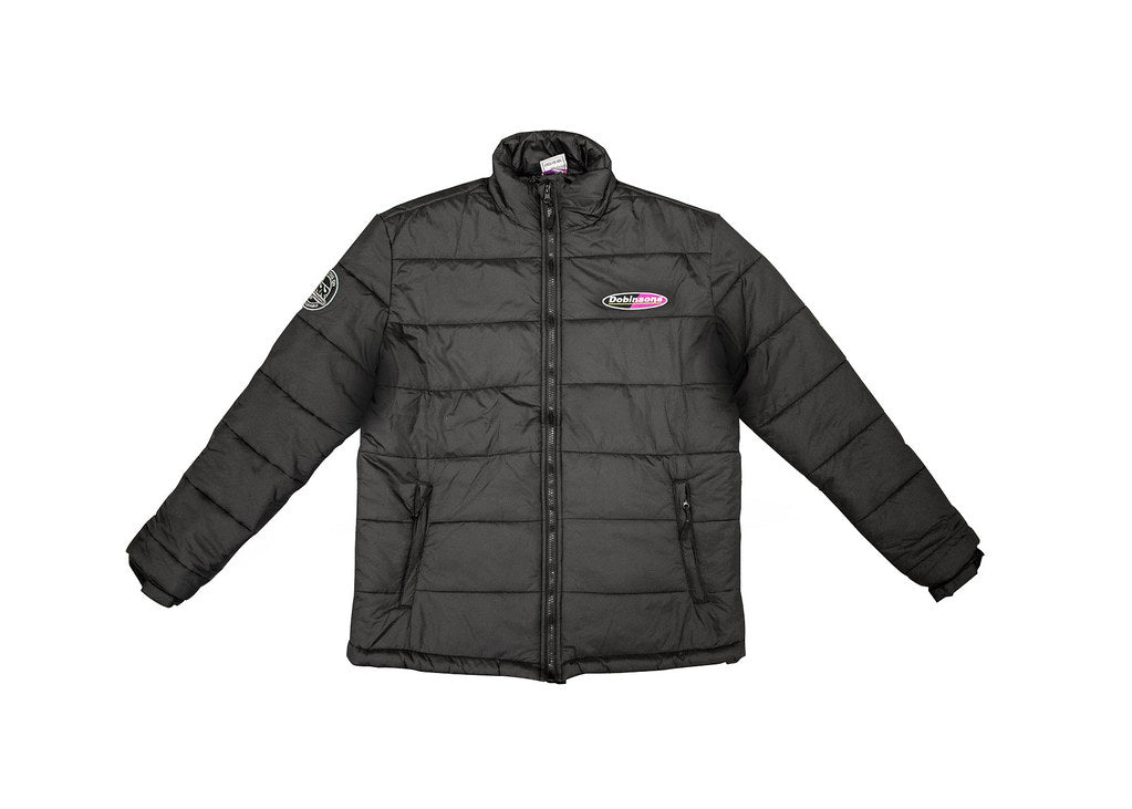 Dobinsons Black Logo Puffer Jacket (PG00-2337) - PG00-2337 - PG00-2337