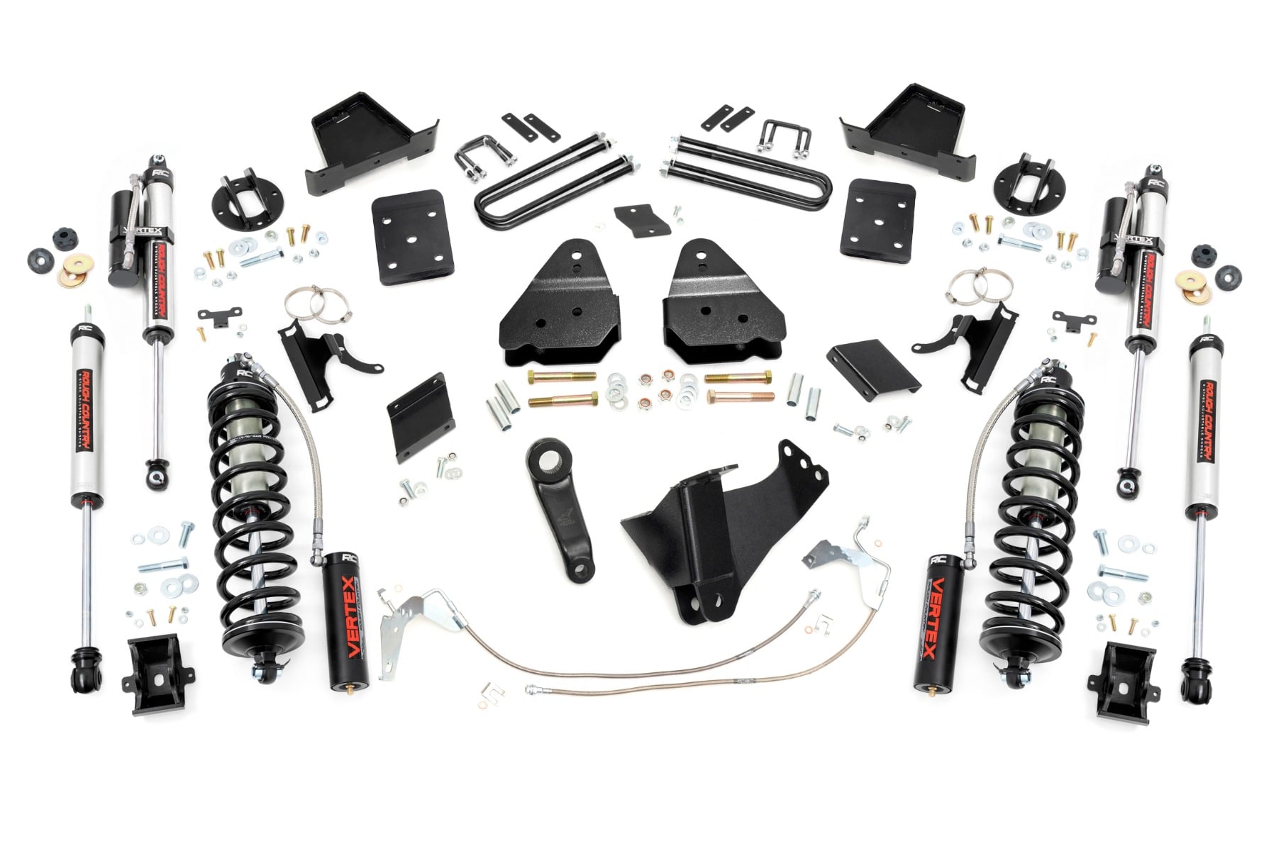 6 Inch Lift Kit Gas No OVLD C/O Vertex Ford F-250 Super Duty (15-16) Rough Country