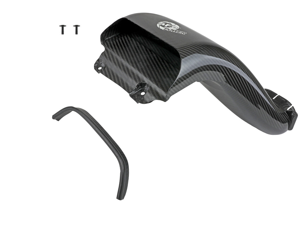 Dynamic Air Scoop D.A.S. Carbon Fiber Ford F-150/Raptor 15-20 V6-2.7L (tt)/V6-3.5L (tt)/V8-5.0L aFe Power