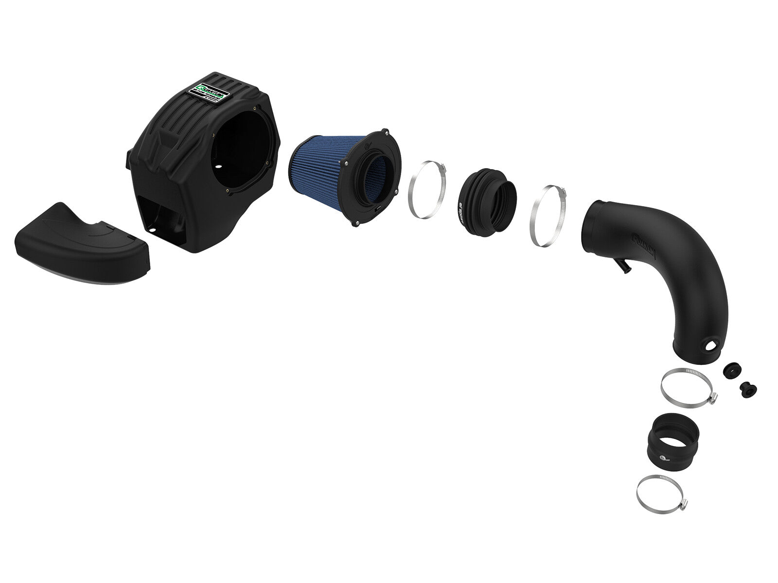 Quantum Cold Air Intake System w/ Pro 5R Filter Dodge/Ram 1500 09-18/Ram 1500 Classic 19-24 V8-5.7L Hemi aFe Power