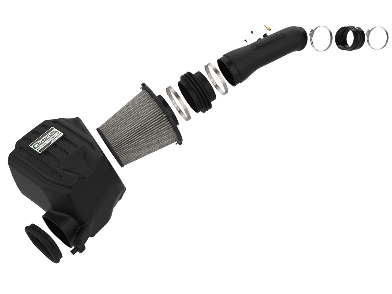 Quantum Cold Air Intake System w/ Pro Dry S Filter Toyota Tundra 07-21 V8-5.7L aFe Power