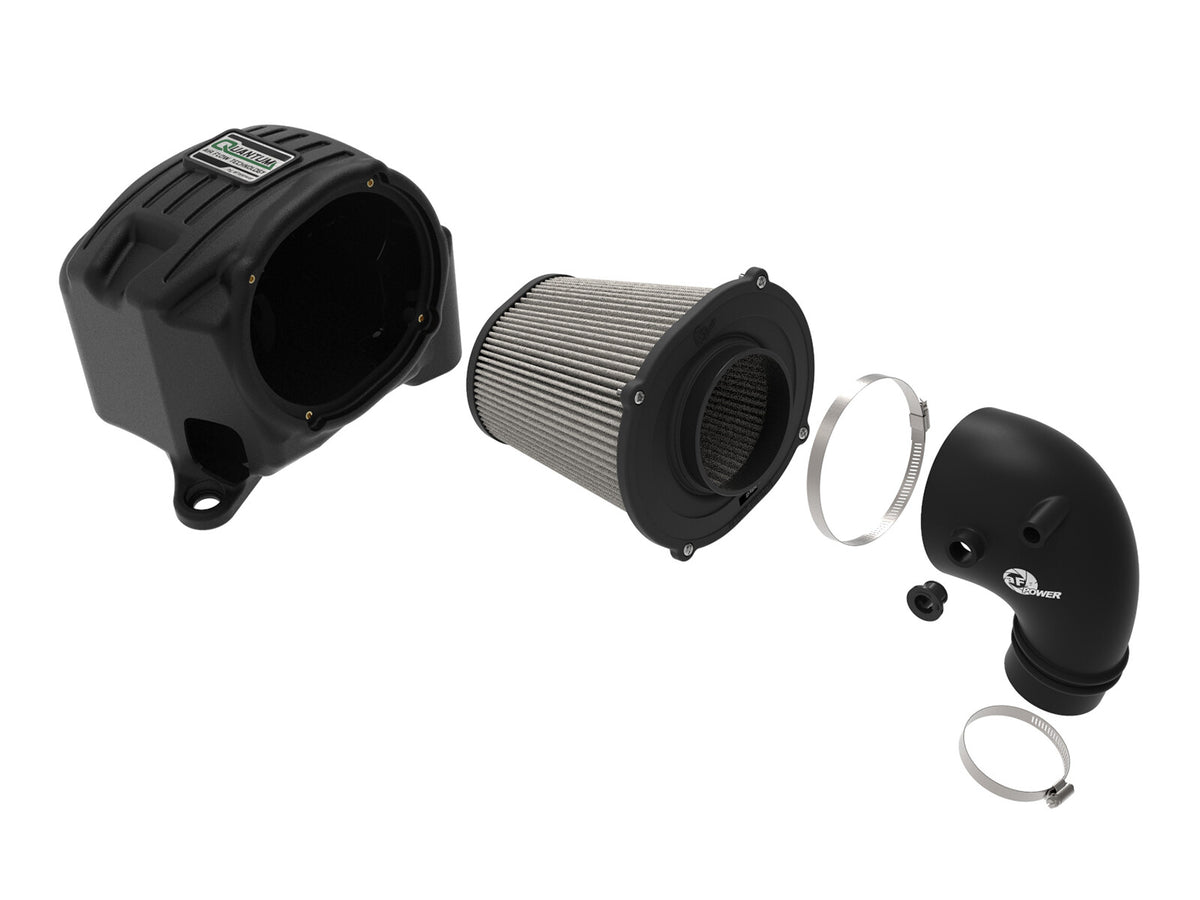 Quantum Cold Air Intake System w/ Pro Dry S Filter GM Silverado/Sierra 09-13 V8-4.8/5.3/6.2L aFe Power