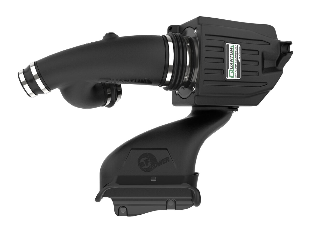 Quantum Cold Air Intake System w/ Pro Dry S Filter Ford F-150/Raptor 15-26 V6-2.7L (tt)/V6-3.5L (tt) aFe Power
