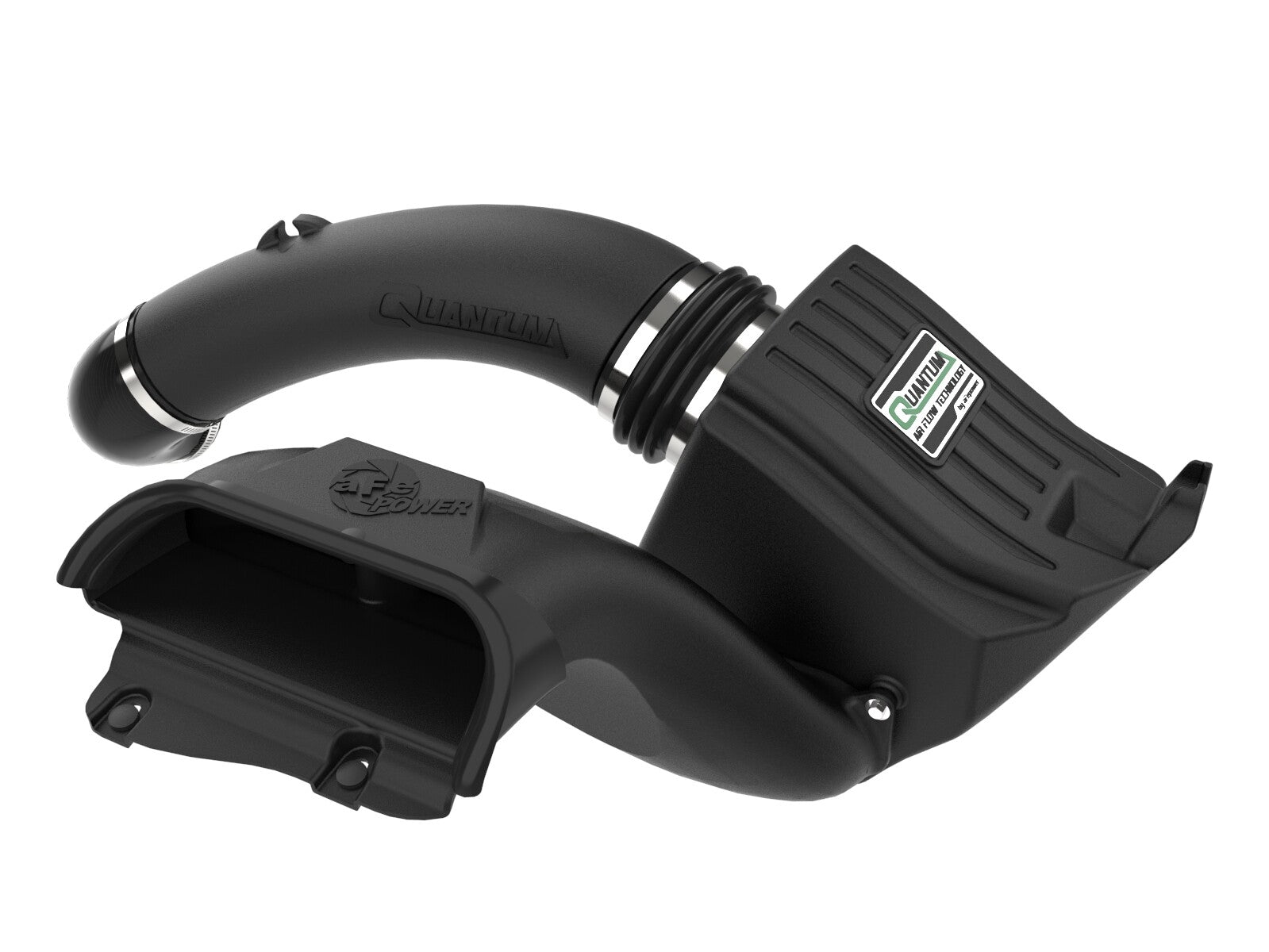 Quantum Cold Air Intake System w/ Pro Dry S Filter Ford F-150 15-20 V8-5.0L aFe Power